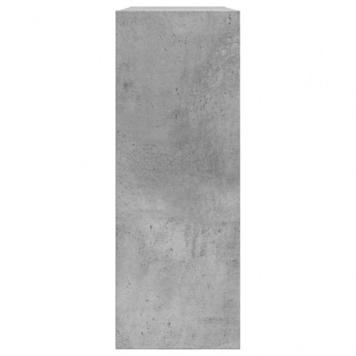 Skoskab med vippeskuffe 80 x 21 x 57 cm - betongrå