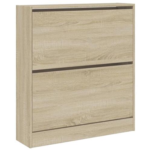 Skoreol 80x21x87,5 cm konstrueret træ sonoma-eg