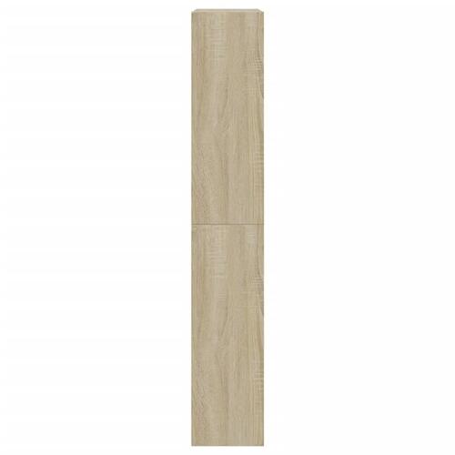 Skoreol 60x21x125,5 cm konstrueret træ sonoma-eg