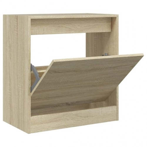 Skoreol med vippeskuffe 60 x 34 x 63,5 cm - sonoma-eg