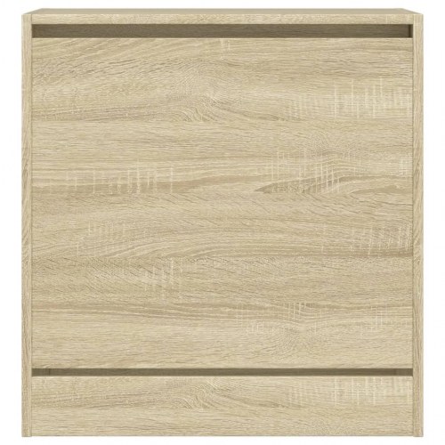 Skoreol med vippeskuffe 60 x 34 x 63,5 cm - sonoma-eg
