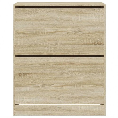 Skoreol 80x34x96,5 cm konstrueret træ sonoma-eg
