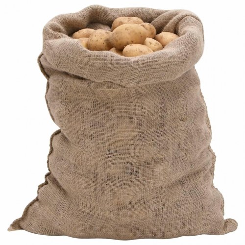 Jutesække 10 stk. 60x105 cm 100 % jute 220 g/m2