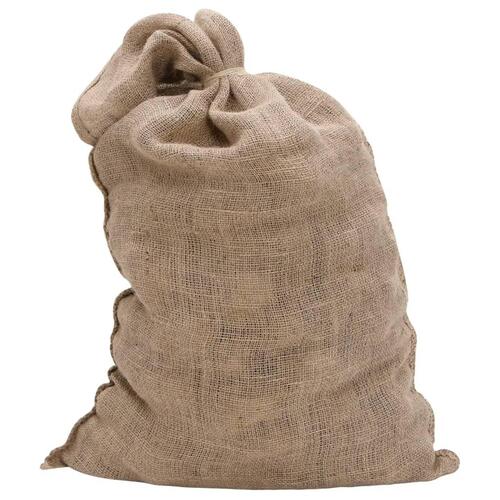 Jutesække 5 stk. 60x105 cm 100 % jute 220 g/m2