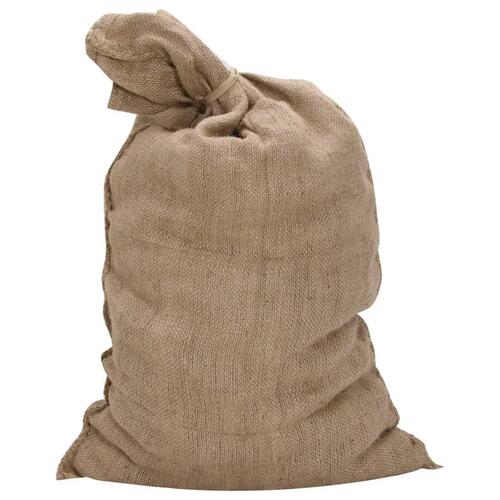 Jutesække 5 stk. 60x105 cm 100 % jute 340 g/m2