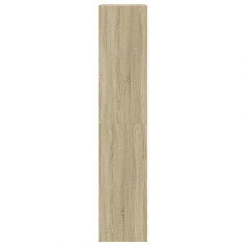 Skoskab med 4 vippeskuffer 60x42x204 cm sonoma-eg