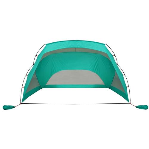Strandtelt 274x178x170/148 cm 185T polyester havgrøn