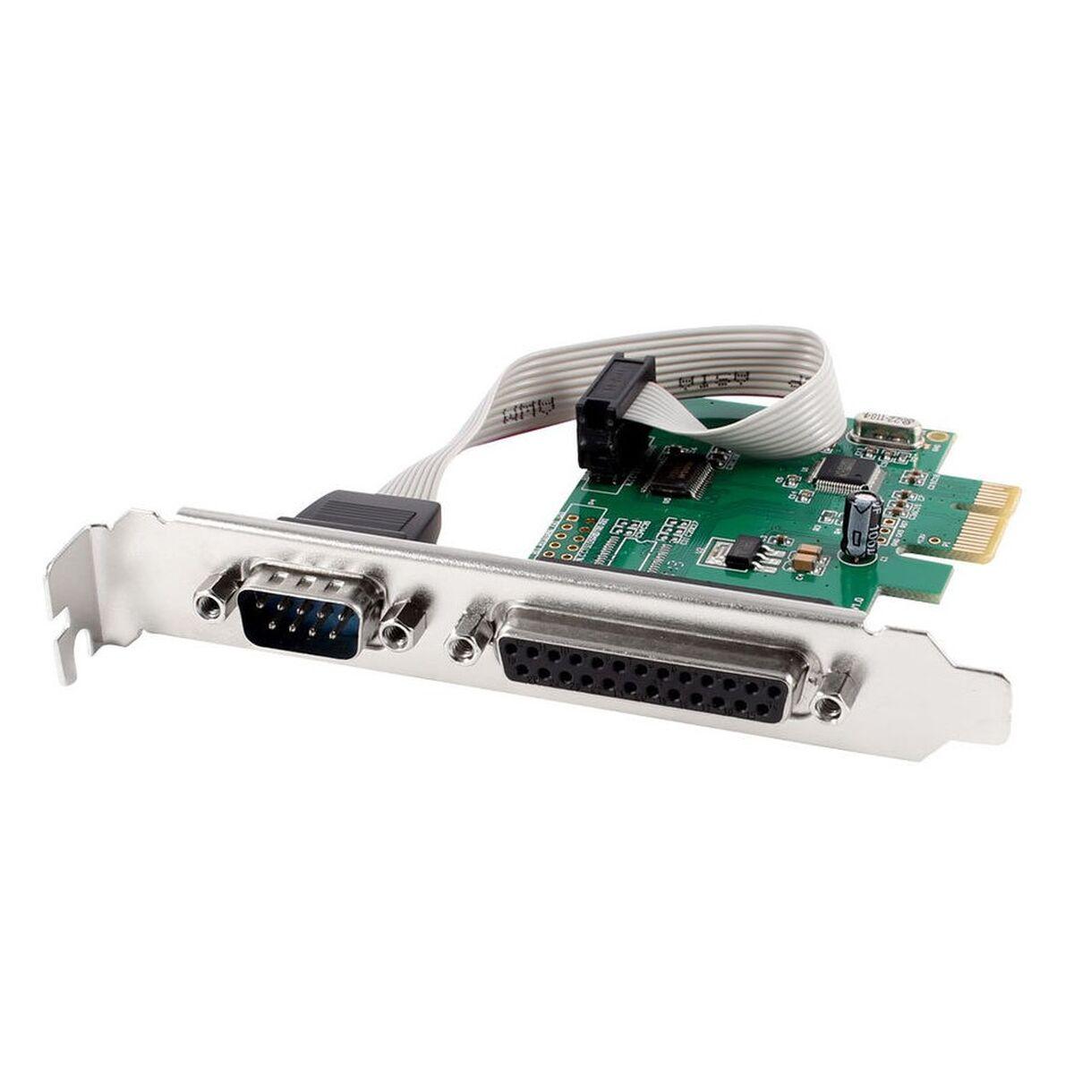 GEMBIRD PCIe controllerkort med COM (RS-232) og LPT - PEX-COMLPT-01