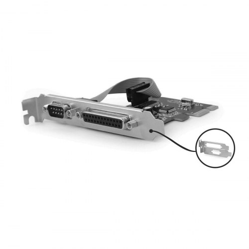 GEMBIRD PCIe controllerkort med COM (RS-232) og LPT - PEX-COMLPT-01