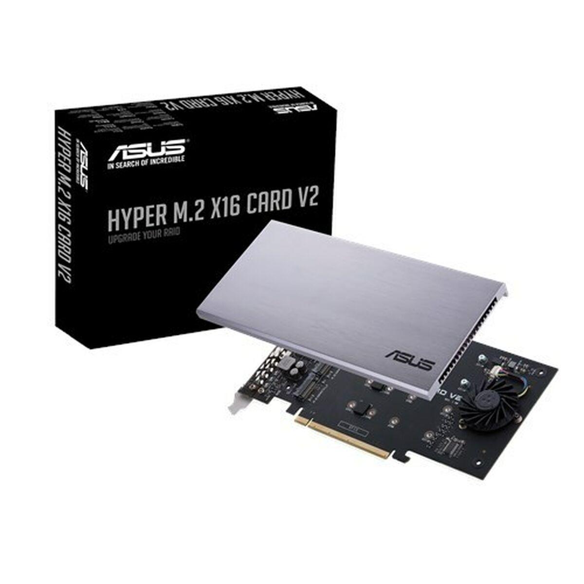 Asus HYPER M.2 X16 CARD V2 - RAID-kontrolkort PCI Express 3.0