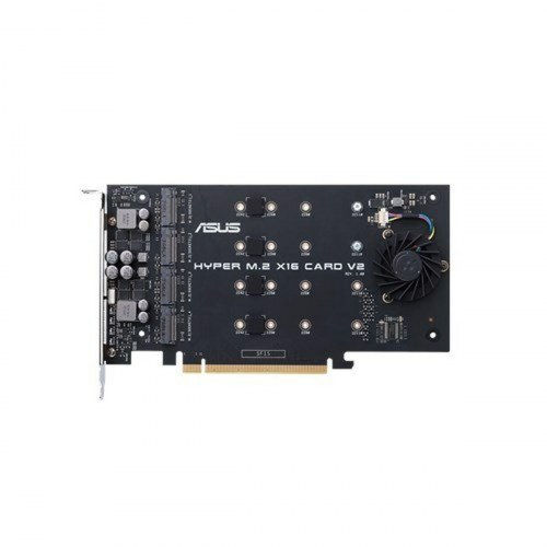 Asus HYPER M.2 X16 CARD V2 - RAID-kontrolkort PCI Express 3.0