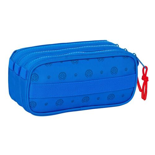 Dobbelt carry-all Super Mario Play Blå Rød 21,5 x 10 x 8 cm
