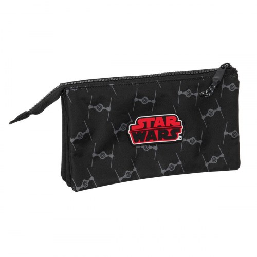 Penalhus Star Wars - Dobbelt carry-all, sort 22 × 12 × 3 cm