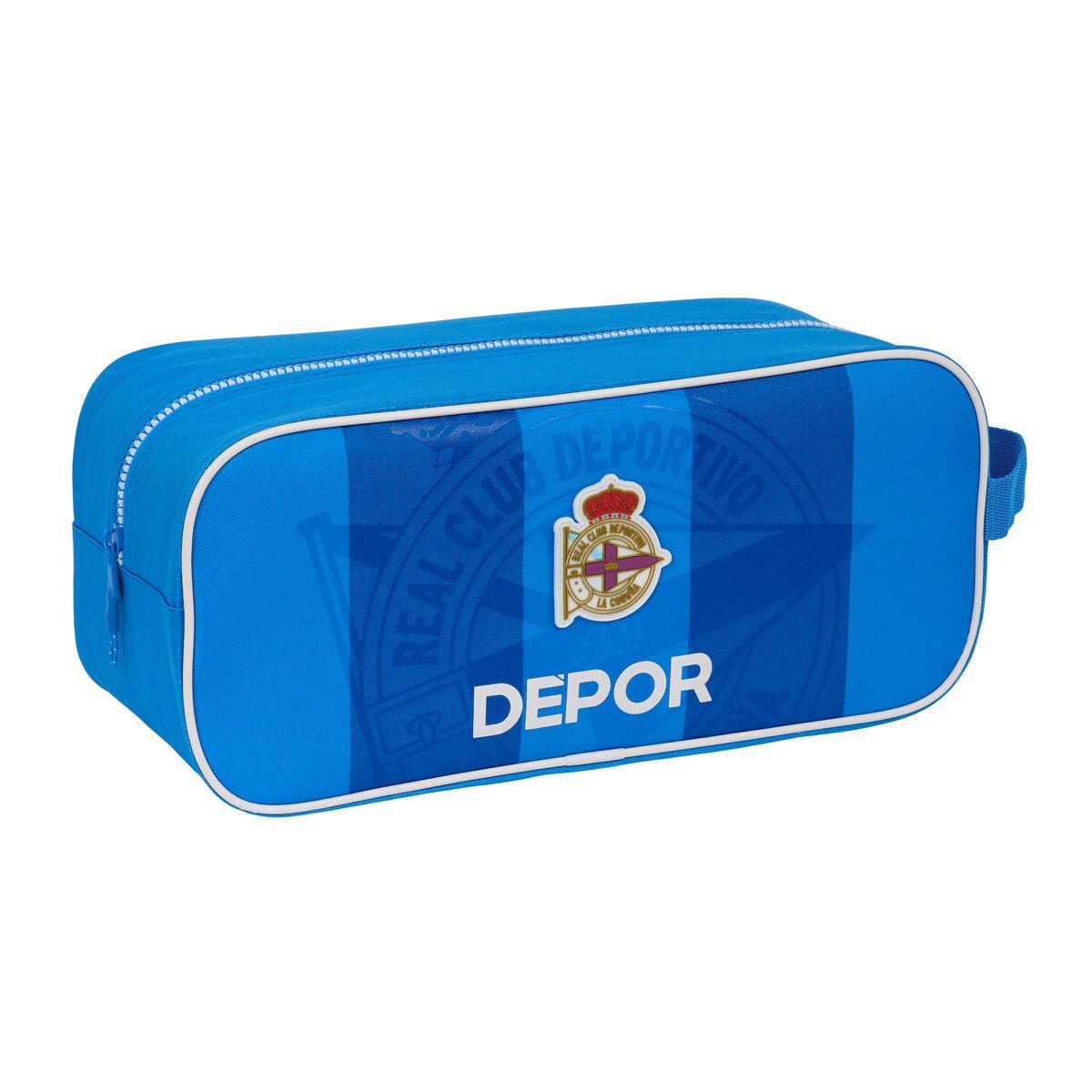 Skotaske R. C. Deportivo de La Coruña - blå 34 × 15 × 14 cm