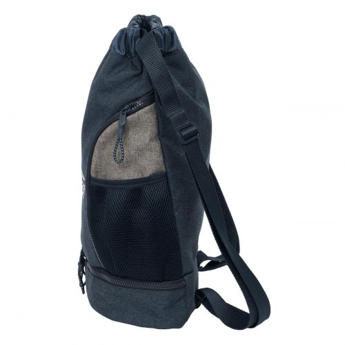 Skoletaske rygsæk Kappa - dark navy/grå - 35 × 40 × 1 cm