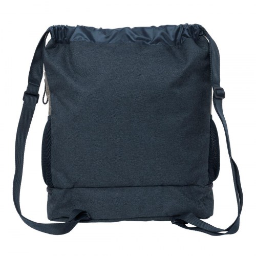 Skoletaske rygsæk Kappa - dark navy/grå - 35 × 40 × 1 cm