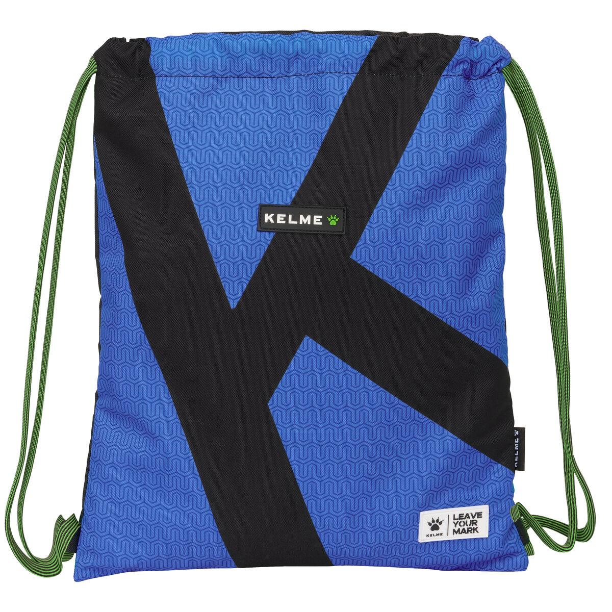 Gymnastiktaske Kelme - Royal blå/sort 35 × 40 cm