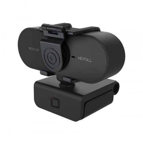 Webcam Full HD - Dicota Pro Plus, sort
