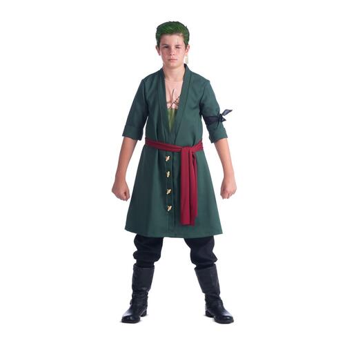 Kostume til børn One Piece Roronoa Zoro (6 Dele) 7-9 år