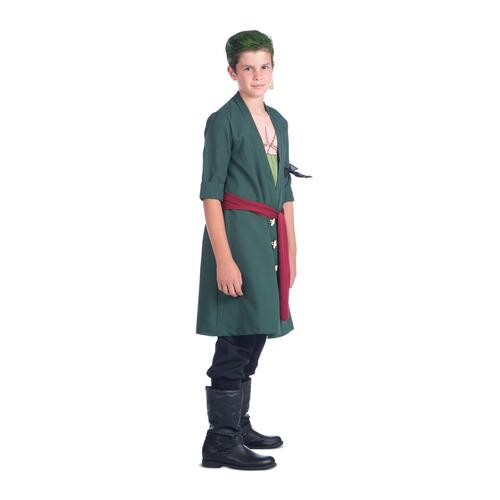 Kostume til børn One Piece Roronoa Zoro (6 Dele) 7-9 år