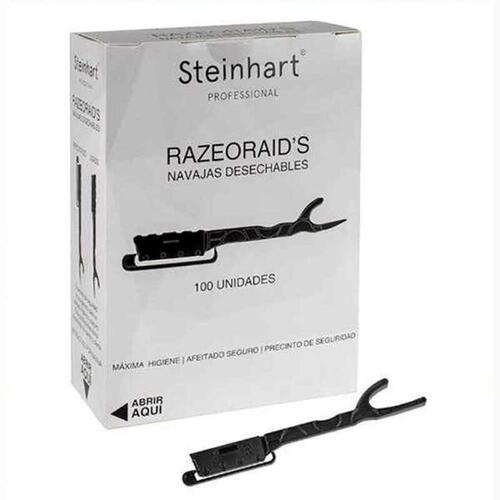 Knivmuslinger Steinhart Razeoraid's Engangsanvendelse Sort 100 enheder (100 uds)
