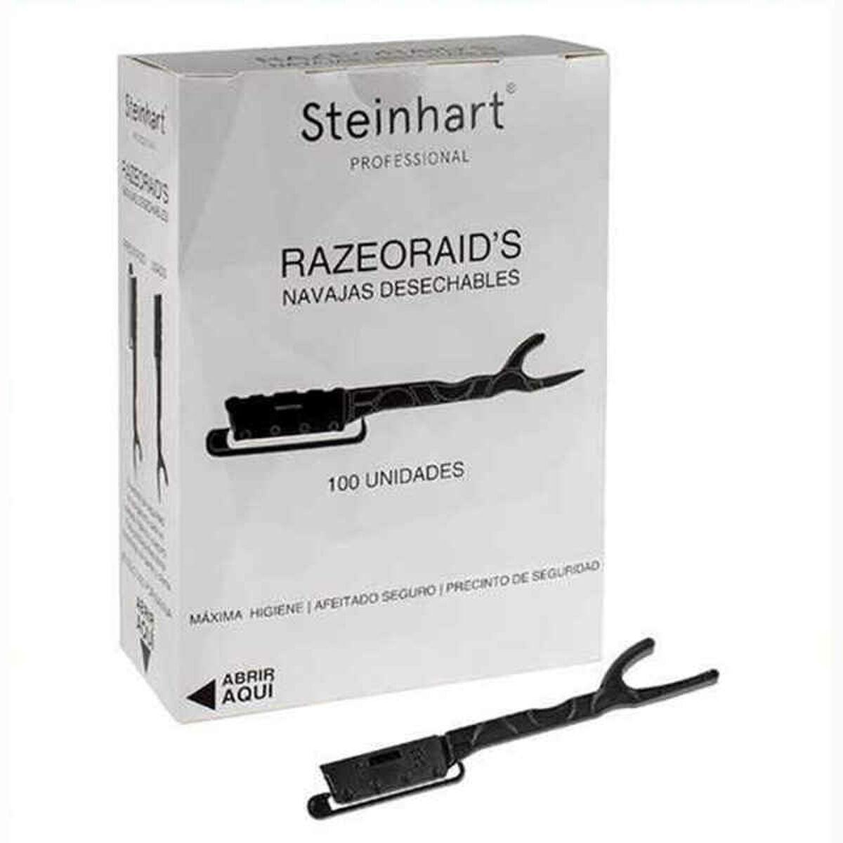 Knivmuslinger Steinhart Razeoraid's Engangsanvendelse Sort 100 enheder (100 uds)