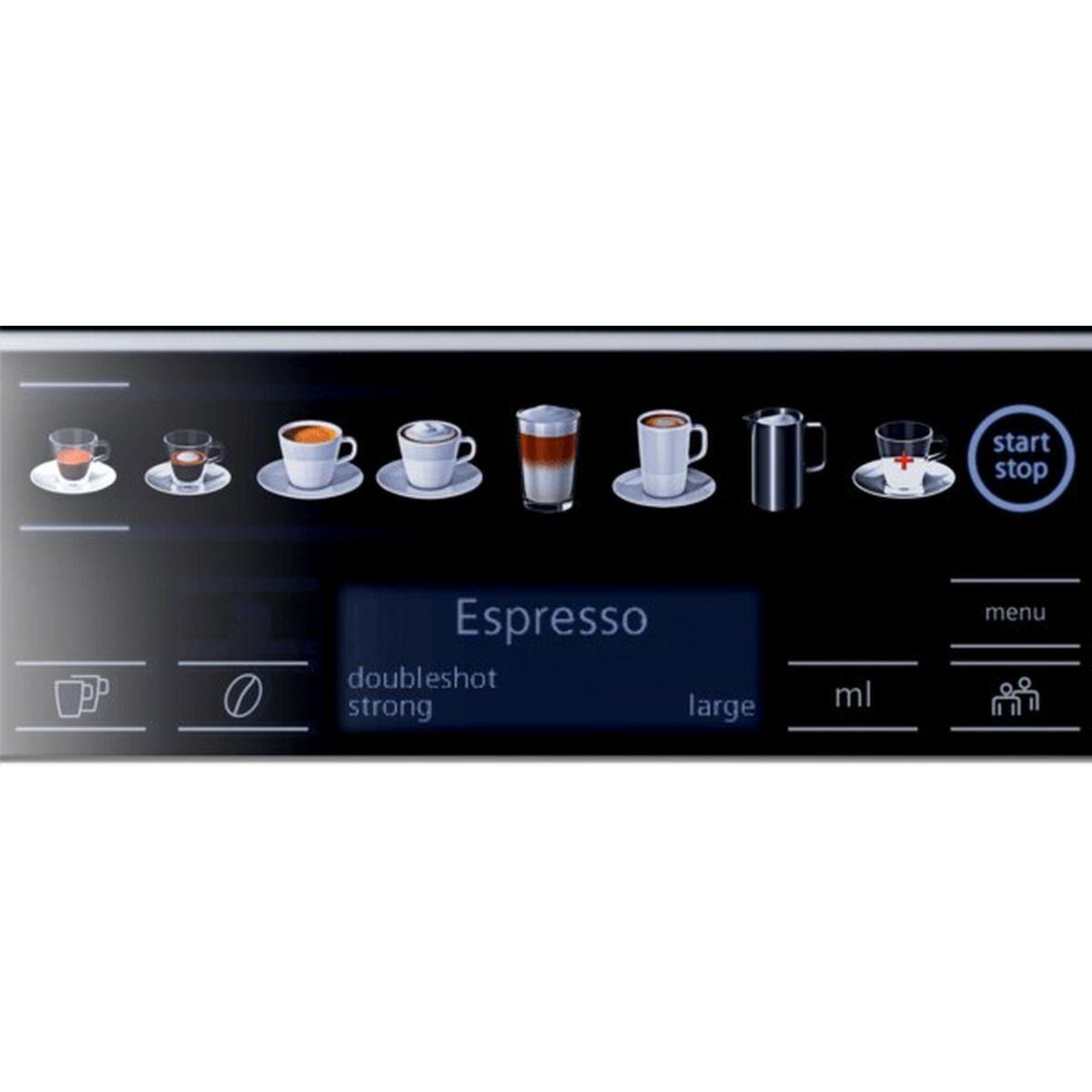 Superautomatisk kaffemaskine Siemens AG TE653M11RW Sølvfarvet 2 Skodelice 1,7 L