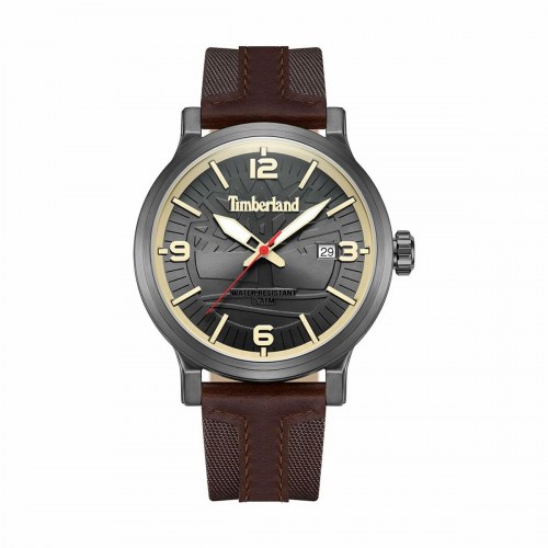 Timberland herreur TDWGN0029104 - grå urskive, rustfrit stål