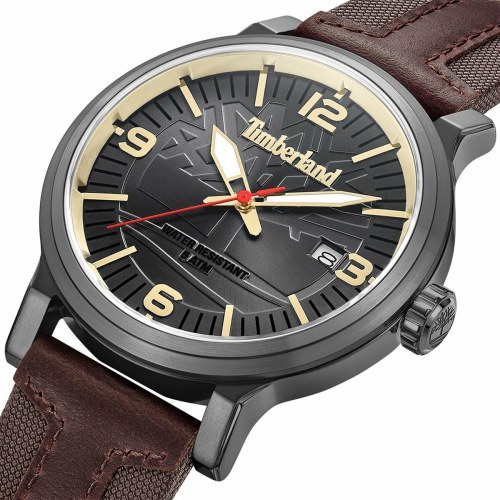 Timberland herreur TDWGN0029104 - grå urskive, rustfrit stål
