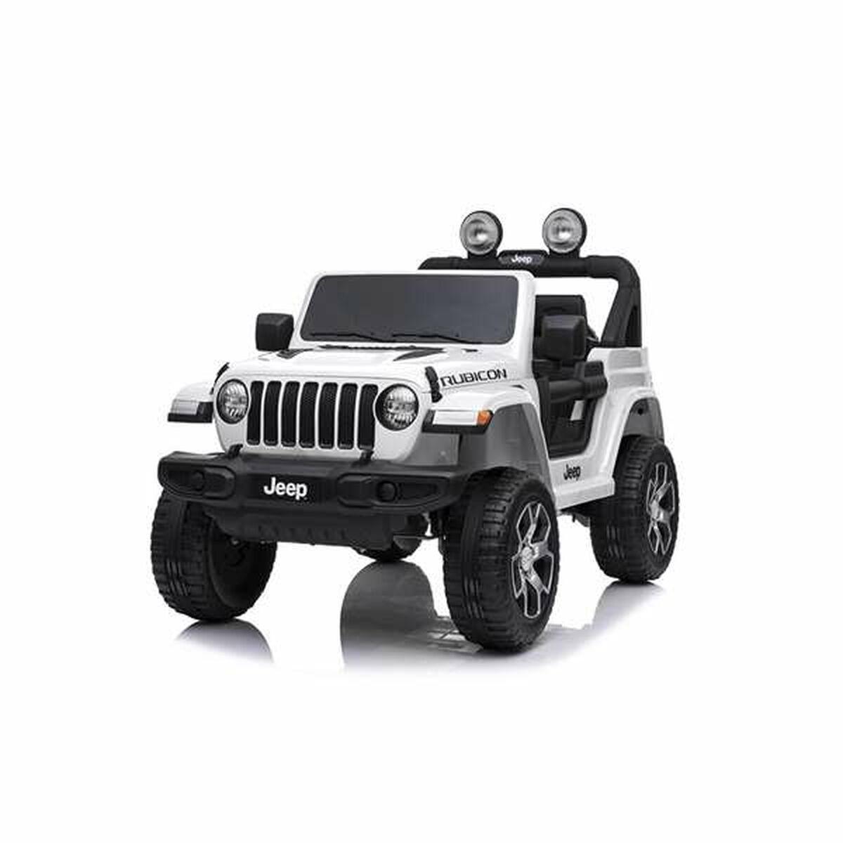El-bil til børn Jeep Wrangler Hvid