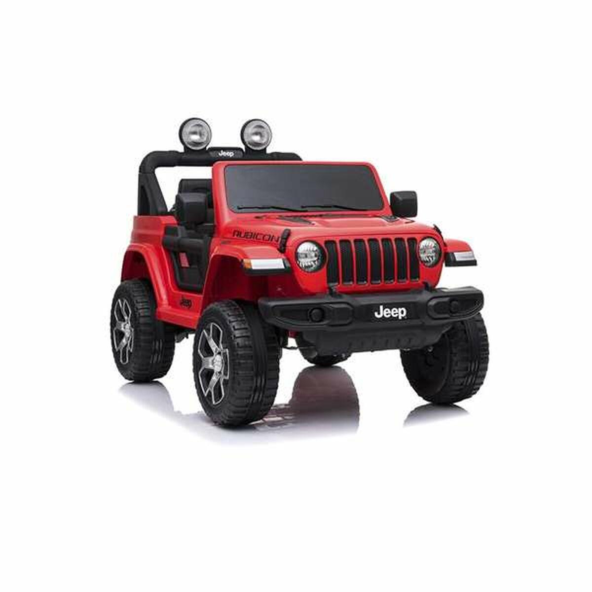 El-bil til børn Jeep Wrangler Rød