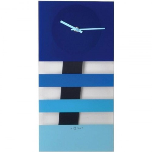 Nextime vægur 2855BL - blå, 38 × 19 cm