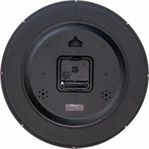 Nextime vægur 7331 - 30 cm, sort skive og gylden kant