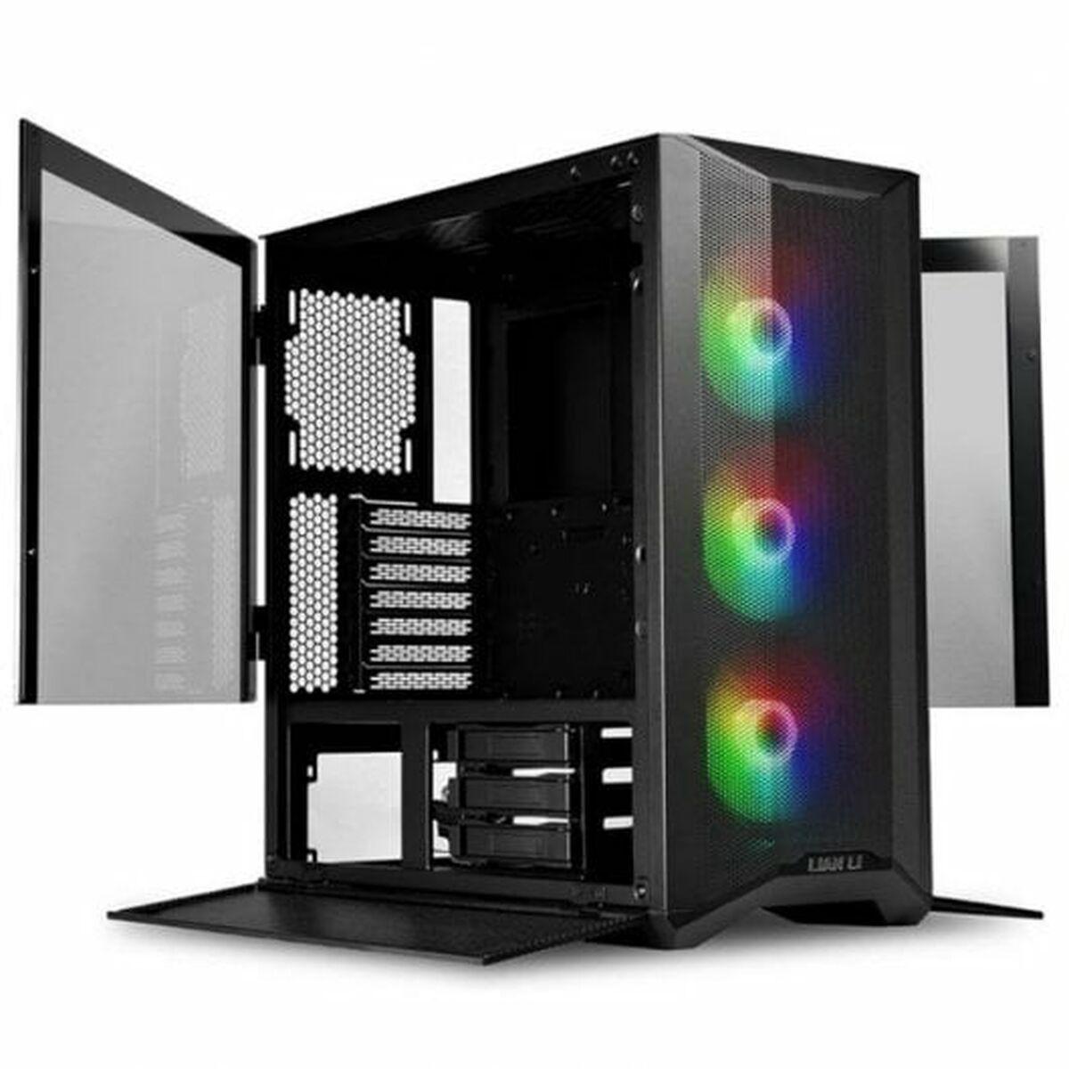 ATX Semi-tårn kasse Lian-Li LANCOOL II MESH C RGB BLACK Sort