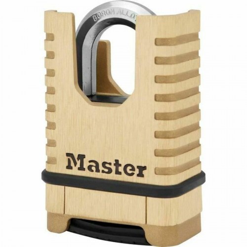 Hængelås med kode Master Lock M1177EURD - gylden kobber
