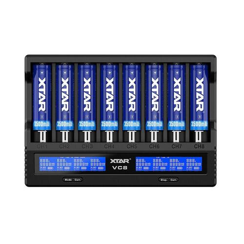Batteroplader Xtar XTAR VC8