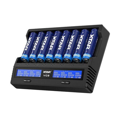 Batteroplader Xtar XTAR VC8
