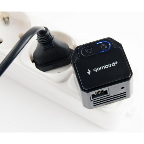 GEMBIRD WNP-RP300-03-BK Wi‑Fi forstærker (EU-stik, sort)