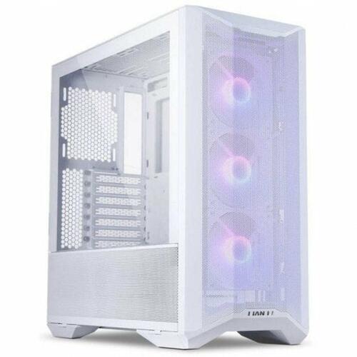 ATX Semi-tårn kasse Lian-Li LANCOOL II MESH C RGB SNOW Hvid Sort Snow white