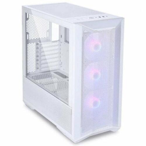 ATX Semi-tårn kasse Lian-Li LANCOOL II MESH C RGB SNOW Hvid Sort Snow white