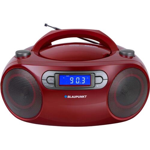 Blaupunkt BB18RD CD/MP3-afspiller med FM-radio - Rød