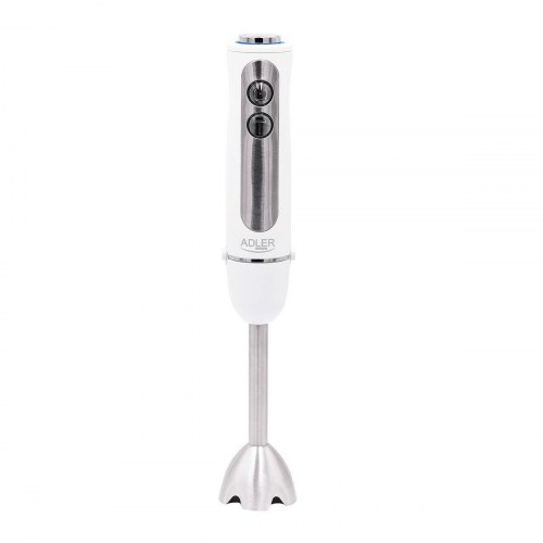 Adler kop-blender 850 W - hvid håndblender i rustfrit stål