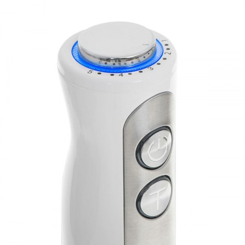 Adler kop-blender 850 W - hvid håndblender i rustfrit stål
