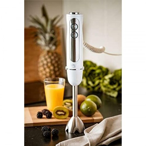 Adler kop-blender 850 W - hvid håndblender i rustfrit stål