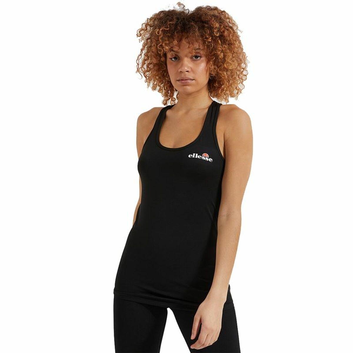 Kortærmet Sport T-shirt Ellesse Curasci Sort M