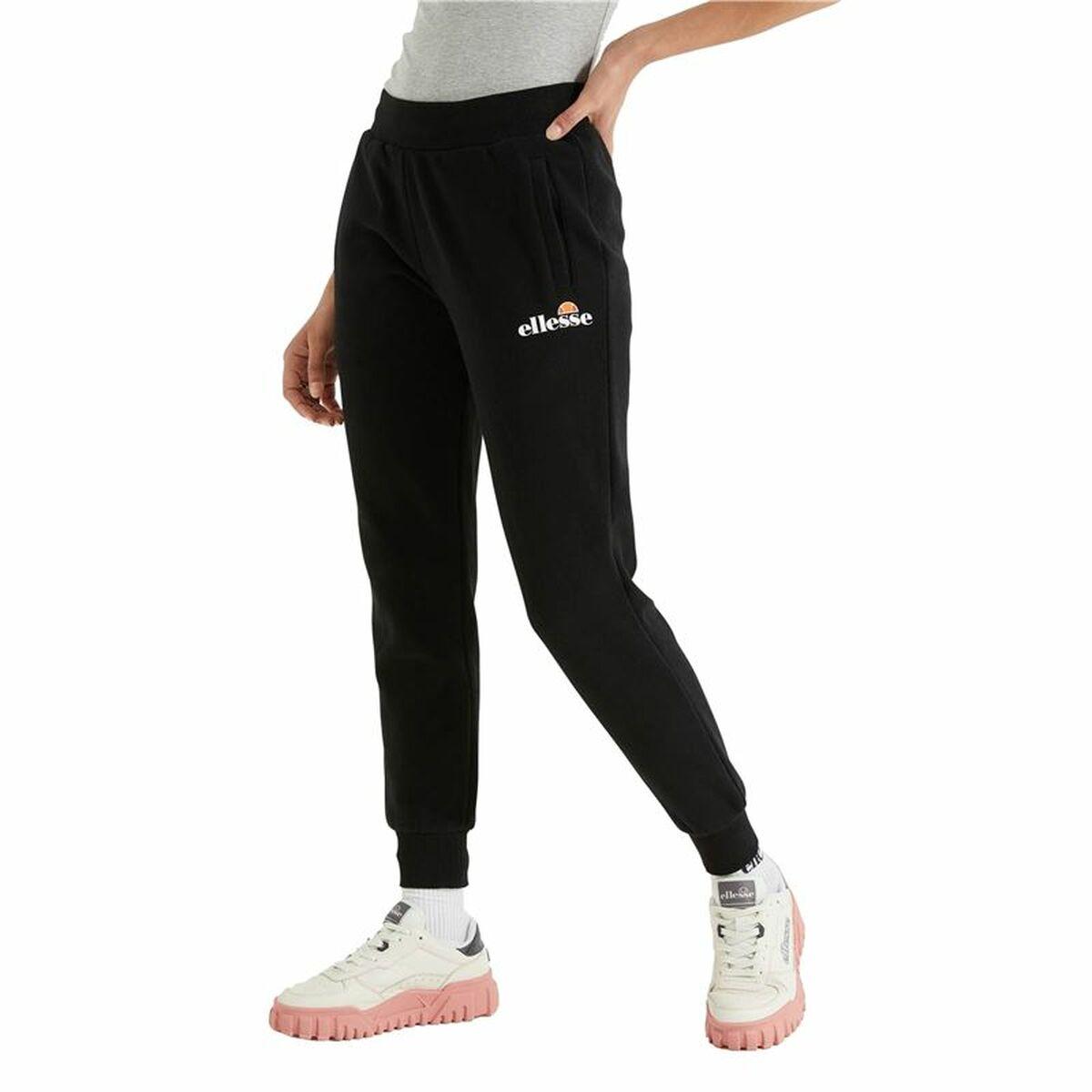 Lange sportsbukser Ellesse Hallouli Sort Dame XS