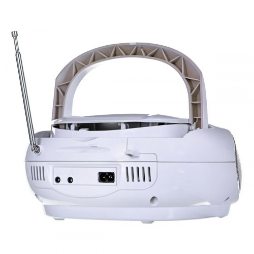 Blaupunkt BB7WH bærbar radio/CD-afspiller - grå/cyan