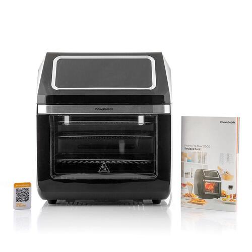 Airfryer Rustfrit stål Sort 12 L 1800 W (OUTLET A)