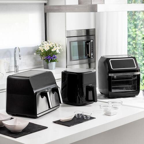 Airfryer Rustfrit stål Sort 12 L 1800 W (OUTLET A)