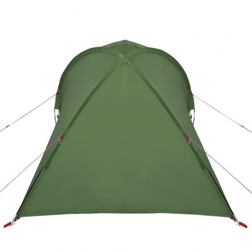 2-personers campingtelt - vandafvisende kuppel, grøn